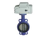 The electric soft sealing butterfly valve to the clamp