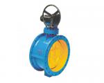 D341X soft sealing butterfly valve with flange