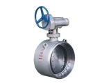 D363H welded hard seal butterfly valve