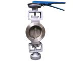 Handle the wafer heat ventilation butterfly valve