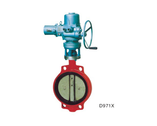 D971X electric wafer soft sealing butterfly valve