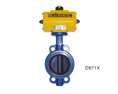 D671X wafer soft sealing butterfly valve