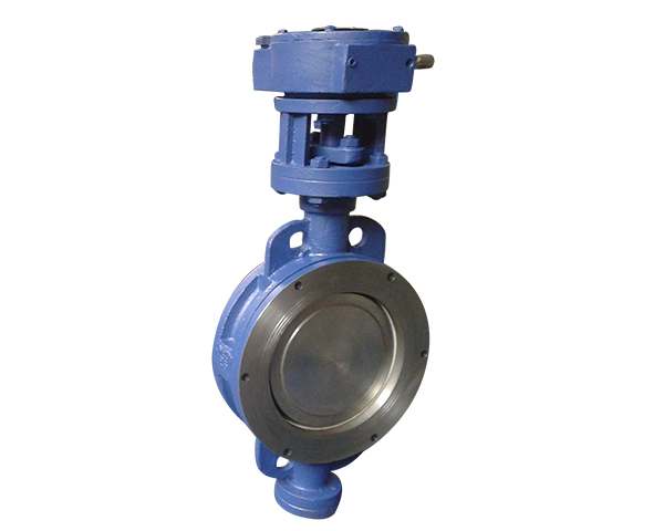 Turbine elastic sealing butterfly valve to the clamp