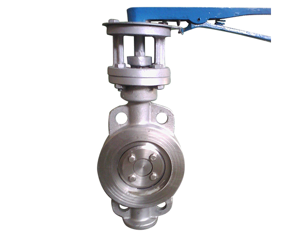D373H hard seal butterfly valve with handle