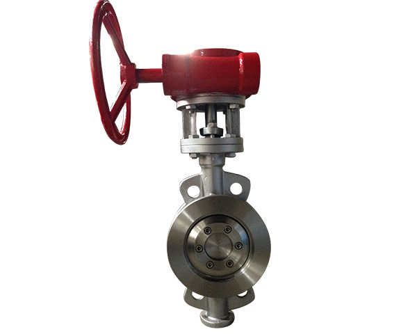 D373h - 10 k electric hard seal butterfly valve with flange